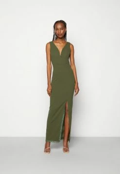 WAL G. HARRY MAXI DRESS - Occasion Wear - Olive Green