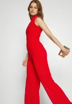 WAL G. FIONA CUT OUT NECK - Jumpsuit - Red 3 WAL G. FIONA CUT OUT NECK - Jumpsuit - Red -WAL G. Sales Store 8fc9261d4bc74ed2adf21a9c78dead98