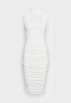 WAL G. TIMMY MIDI DRESS - Shift Dress - White -WAL G. Sales Store 906b1acdc8cf437bb38e85e822309140