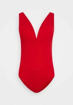 WAL G. TORTOISE BUTTON BODY - Top - Red -WAL G. Sales Store 94aa69f8c3ef4b248611cde382e89edd