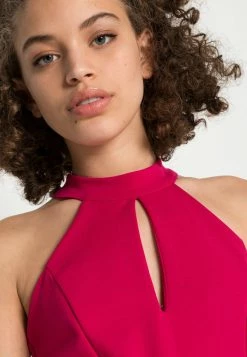 WAL G. STACE HALTER NECK MIDI DRESS - Cocktail Dress / Party Dress - Dark Fushia 4 WAL G. STACE HALTER NECK MIDI DRESS - Cocktail Dress / Party Dress - Dark Fushia -WAL G. Sales Store 9515dfc8ae0a43f2abf39ff86e7e70b5