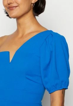 WAL G. ZALORA ONE SLEEVE SKATER DRESS - Jersey Dress - Electric Blue 5 WAL G. ZALORA ONE SLEEVE SKATER DRESS - Jersey Dress - Electric Blue -WAL G. Sales Store 95740b644be74d0cae637cb755cb43f1