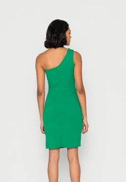 WAL G. MILANA ONE SHOULDER PLEAT DRESS - Cocktail Dress / Party Dress - Leaf Green -WAL G. Sales Store 96a39c148d2144a7bfa195ea4fc4b343