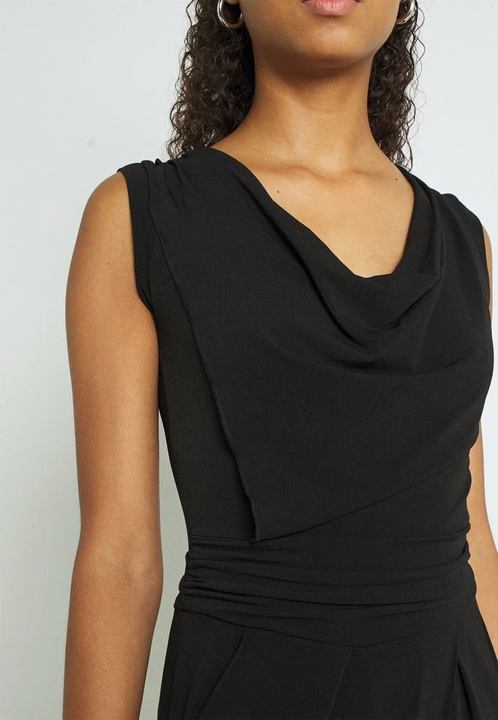 BERNIE COWL - Jumpsuit - black WAL G. BERNIE COWL - Jumpsuit - Black -WAL G. Sales Store 97aa875040974293a489848dc6322548