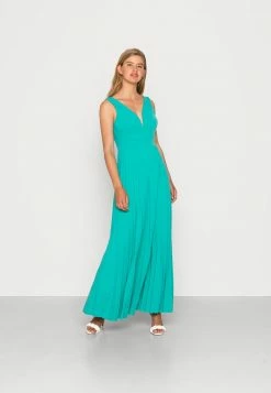 WAL G. POLLY PLEAT DRESS - Occasion Wear - Aqua Green