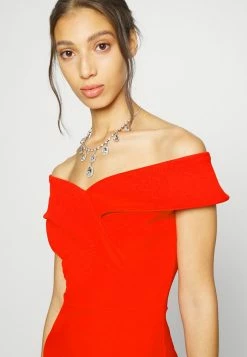 WAL G. ZARA MIDI DRESS - Jersey Dress - Red -WAL G. Sales Store 98de889bc15848c6bbbc90e2a3dfe673