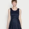 WAL G. LIMMY SKATER DRESS - Cocktail Dress / Party Dress - Navy Blue