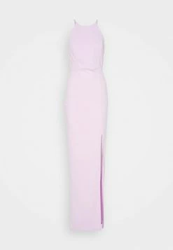 WAL G. WGXZL WEDDING - ETHEREAL ROUND NECK MAXI DRESS - Occasion Wear - Lavender -WAL G. Sales Store 9aec37bab24941449ae3075d2ebbddf2