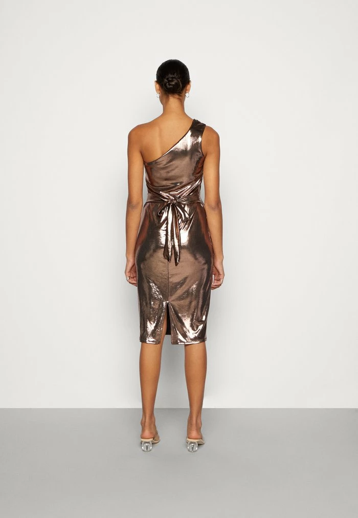BILLY ONE SHOULDER - Cocktail dress / Party dress - bronze WAL G. BILLY ONE SHOULDER - Cocktail Dress / Party Dress - Bronze -WAL G. Sales Store 9b4a542e8c4342fba5320d3e0ed9a996