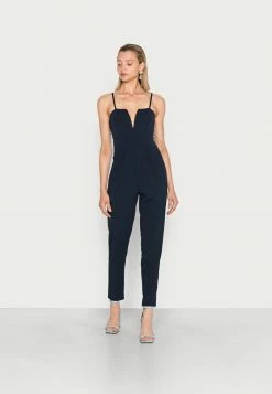 WAL G. V NECK - Jumpsuit - Navy Blue