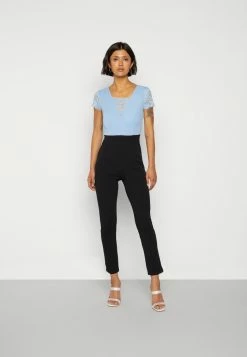 WAL G. TWO TONE - Jumpsuit - Black/powder Blue