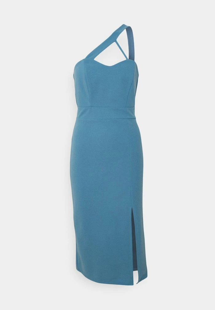 SAVANAH HALTER NECK MIDI DRESS - Jersey dress - light blue WAL G. SAVANAH HALTER NECK MIDI DRESS - Jersey Dress - Light Blue -WAL G. Sales Store 9d621293732b4f559898f065ec23c914