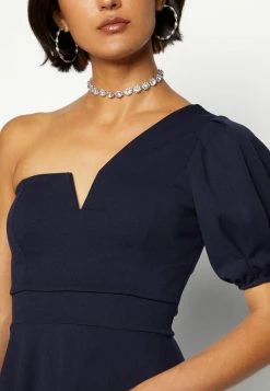 WAL G. ZALORA ONE SLEEVE SKATER DRESS - Jersey Dress - Navy Blue 5 WAL G. ZALORA ONE SLEEVE SKATER DRESS - Jersey Dress - Navy Blue -WAL G. Sales Store a00b75a5aa084091a11e844c1a0a7ff5