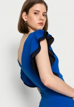 WAL G. ZOYA RUFFLE SLEEVE DRESS - Cocktail Dress / Party Dress - Electric Blue/navy 4 WAL G. ZOYA RUFFLE SLEEVE DRESS - Cocktail Dress / Party Dress - Electric Blue/navy -WAL G. Sales Store a0854316957549c4ab9649d9874b799d