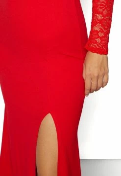 WAL G. SLEEVE MAXI - Occasion Wear - Red -WAL G. Sales Store a1cb313e37024925833a397783302b22
