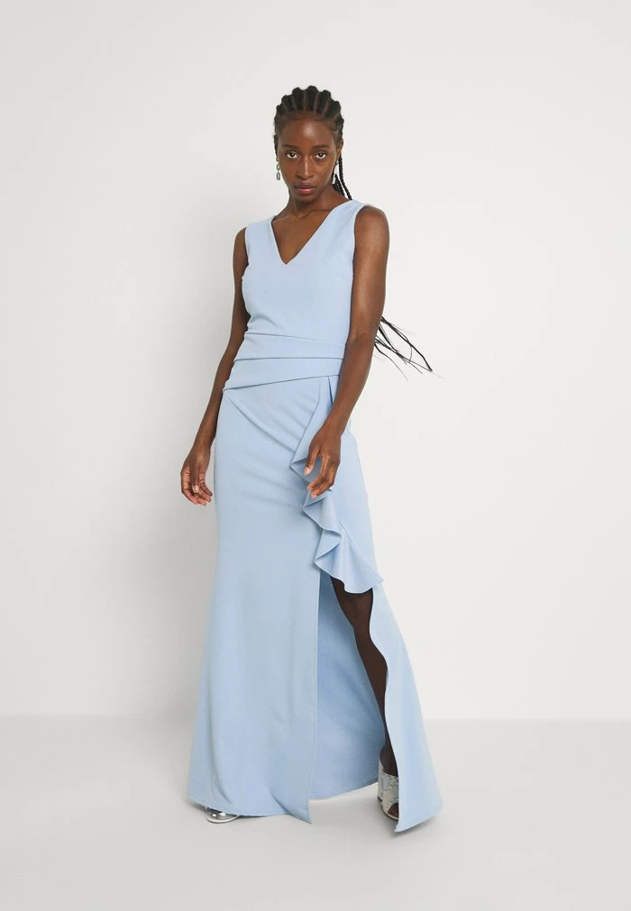 FLORENCE FRILL - Occasion wear - baby blue WAL G. FLORENCE FRILL - Occasion Wear - Baby Blue -WAL G. Sales Store a1e7a4308c4a4a02b9e5f619ed7633ce