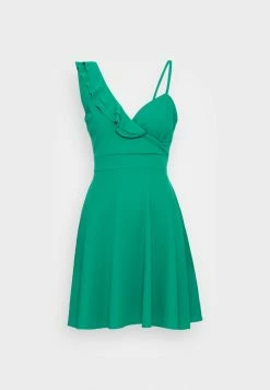 WAL G. JOLENE ASYMMETRIC SKATER DRESS - Jersey Dress - Leaf Green 3 WAL G. JOLENE ASYMMETRIC SKATER DRESS - Jersey Dress - Leaf Green -WAL G. Sales Store a2f63c33c5b941fcaad6597ba2499e46
