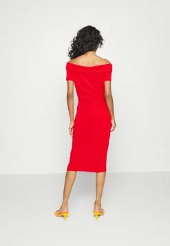 WAL G. LOVE OFF THE SHOULDER MIDI DRESS - Shift Dress - Red 2 WAL G. LOVE OFF THE SHOULDER MIDI DRESS - Shift Dress - Red -WAL G. Sales Store a4043e9ab86c4e04adcd6a8020319ee3