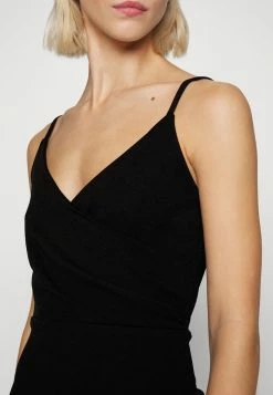 WAL G. BELLA STRAPPY WRAP MINI DRESS - Day Dress - Black -WAL G. Sales Store a4995a09492249fca21b44e97cd34546