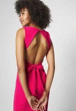 WAL G. INES CUT OUT MIDI DRESS - Cocktail Dress / Party Dress - Fushia -WAL G. Sales Store a4bf28df5e654402bcba539a41779084