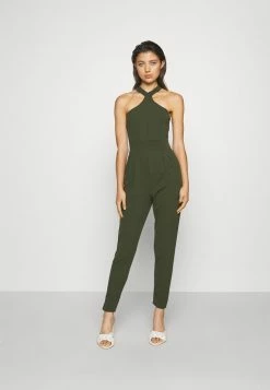 WAL G. SULTANA HALTER NECK - Jumpsuit - Khaki/green