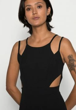 WAL G. CASSIE DOUBLE STRAP - Jumpsuit - Black -WAL G. Sales Store a7245bd48f244a7791525d2618e7c575