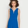 WAL G. PLEATED FIT AND FLARE - Cocktail Dress / Party Dress - Royal Blue