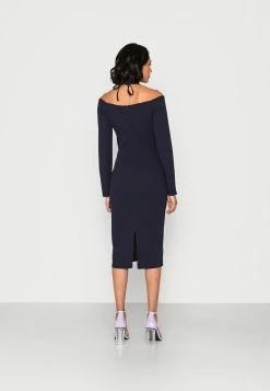 WAL G. ALEXIS CUT OUT HALTER DRESS - Cocktail Dress / Party Dress - Navy -WAL G. Sales Store a8e201223c6a485192dd322139abbf8d