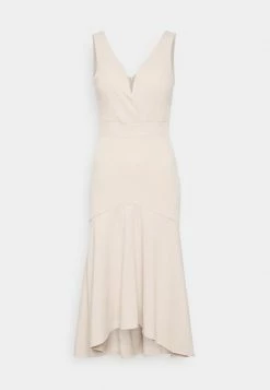 WAL G. DELANA MIDI DRESS - Cocktail Dress / Party Dress - Beige -WAL G. Sales Store a934ea4393ee48eab426e2407e51c49e