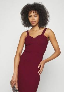 WAL G. CARLA MIDI DRESS - Jersey Dress - Wine 3 WAL G. CARLA MIDI DRESS - Jersey Dress - Wine -WAL G. Sales Store a93cf77725824db08afcd5aaaa3d3a51