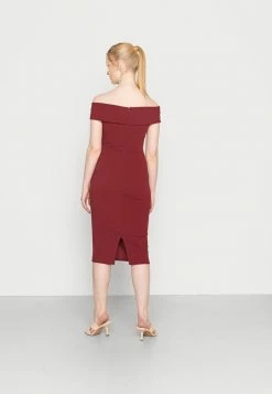 WAL G. NINA MIDI DRESS - Shift Dress - Wine -WAL G. Sales Store aa3445404c6d4581b62a5295b77d66b3