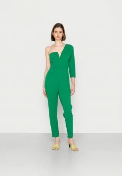 WAL G. NIKITA ONE SHOULDER - Jumpsuit - Leaf Green