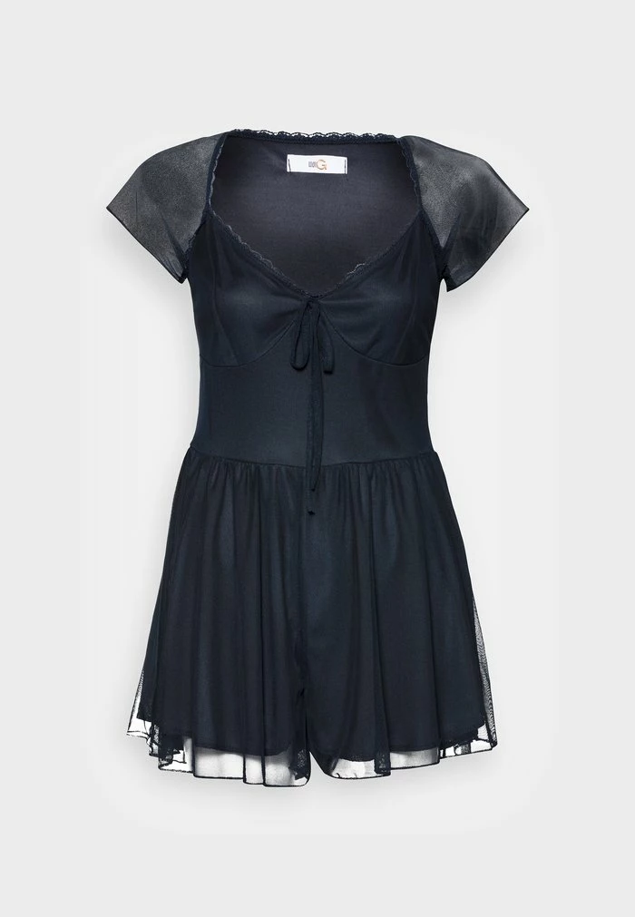 SELMA CUFFED SLEEVE - Jumpsuit - navy WAL G. SELMA CUFFED SLEEVE - Jumpsuit - Navy -WAL G. Sales Store ab1631b4a8b343dea90258d4a1fbd4a3