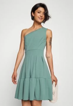 WAL G. JANINE SKATER DRESS - Jersey Dress - Sage Green 2 WAL G. JANINE SKATER DRESS - Jersey Dress - Sage Green -WAL G. Sales Store ac30b663b6184aaba2b5d034d6984809
