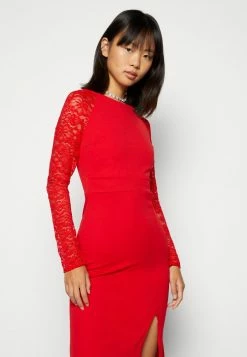 WAL G. SLEEVE MAXI - Occasion Wear - Red -WAL G. Sales Store ad5fbc3669c44ec9b4ced36e1ddd94ba