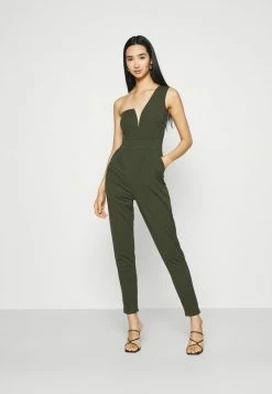 WAL G. GIGI ONE SHOULDER - Jumpsuit - Khaki
