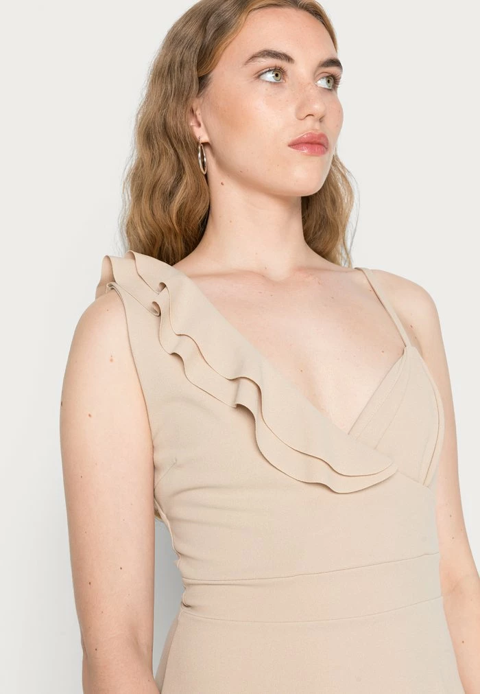 JOLENE ASYMMETRIC SKATER DRESS - Jersey dress - beige WAL G. JOLENE ASYMMETRIC SKATER DRESS - Jersey Dress - Beige -WAL G. Sales Store b0fe4dc5fceb4a5eab75eb25433eb575