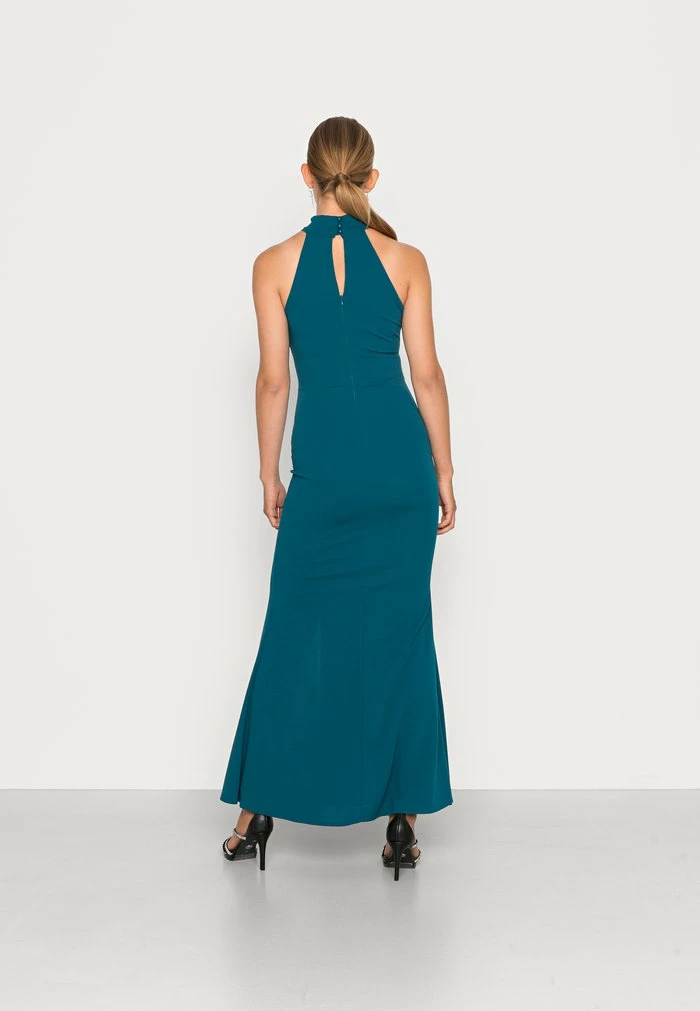 SARA HALTER NECK MAXI DRESS - Occasion wear - dark teal blue WAL G. SARA HALTER NECK MAXI DRESS - Occasion Wear - Dark Teal Blue -WAL G. Sales Store b104c3d6eedf4f5fb0e443760aa5a4bd