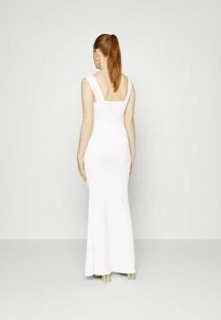 WAL G. WGXZL WEDDING - HENNY V NECK MAXI DRESS - Occasion Wear - White -WAL G. Sales Store b1096006b0f047a781cbe760b2b88c51