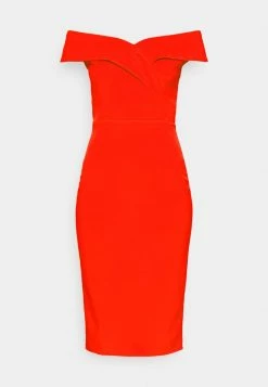 WAL G. ZARA MIDI DRESS - Jersey Dress - Red -WAL G. Sales Store b10df9342c634b8a9469d8f81f466a66