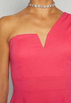 WAL G. ZALORA ONE SLEEVE SKATER DRESS - Jersey Dress - Dark Fushia -WAL G. Sales Store b1217096c37045d6a4082d9659ce8444