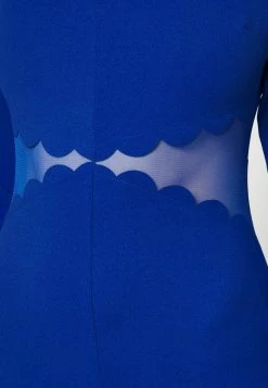 WAL G. IRIS CUT OUT MIDI DRESS - Cocktail Dress / Party Dress - Electric Blue -WAL G. Sales Store b14ce13c01e941b3b27f453537c02535