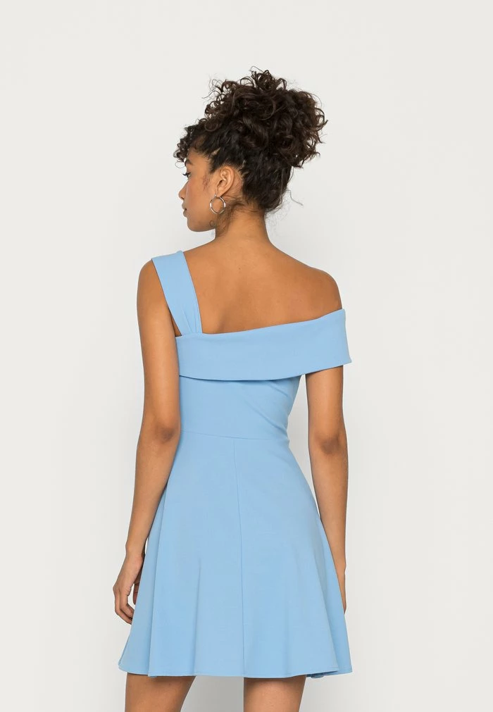 NOELLE OFF THE SHOULDER SKATER DRESS - Cocktail dress / Party dress - cornflower blue WAL G. NOELLE OFF THE SHOULDER SKATER DRESS - Cocktail Dress / Party Dress - Cornflower Blue -WAL G. Sales Store b247f8a352154ef08956c68874ee094f