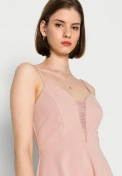 WAL G. XANTHE V NECK SKATER DRESS - Cocktail Dress / Party Dress - Blush Pink 4 WAL G. XANTHE V NECK SKATER DRESS - Cocktail Dress / Party Dress - Blush Pink -WAL G. Sales Store b62e2af32520486bab401f400c0fe135