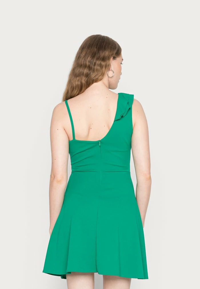 JOLENE ASYMMETRIC SKATER DRESS - Jersey dress - leaf green WAL G. JOLENE ASYMMETRIC SKATER DRESS - Jersey Dress - Leaf Green -WAL G. Sales Store b87b223a7b5e44249f6f95d328e35b59