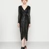 WAL G. MONICA SEQUIN DRESS - Shift Dress - Black