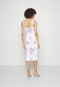 WAL G. WGXZL WEDDING - ALMA V NECK MIDI DRESS - Cocktail Dress / Party Dress - Pink -WAL G. Sales Store ba41d2ce135a43b58b3111ebd076f44a