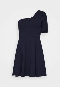 WAL G. ZALORA ONE SLEEVE SKATER DRESS - Jersey Dress - Navy Blue 4 WAL G. ZALORA ONE SLEEVE SKATER DRESS - Jersey Dress - Navy Blue -WAL G. Sales Store bab36e401ab34262834eeb6c02d03f07