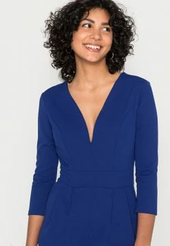 WAL G. LONG SLEEVE - Jumpsuit - Electric Blue 4 WAL G. LONG SLEEVE - Jumpsuit - Electric Blue -WAL G. Sales Store bbaea9b986a44a839f68d2bc6d60b948