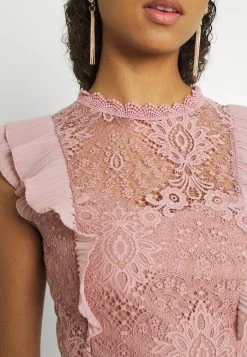 WAL G. HUMERA LACE SKATER DRESS - Jersey Dress - Blush Pink -WAL G. Sales Store bcd4299ec3ba4280a3390029aa35b93f